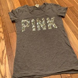 Pink Victoria’s Secret women T-shirt
